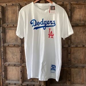NWT: Mitchell and Ness Los Angeles Dodgers T-shirt, Large